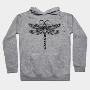 Dragonfly Hand Drawn Hoodie